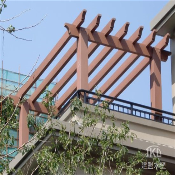 榆林屋顶木塑花架