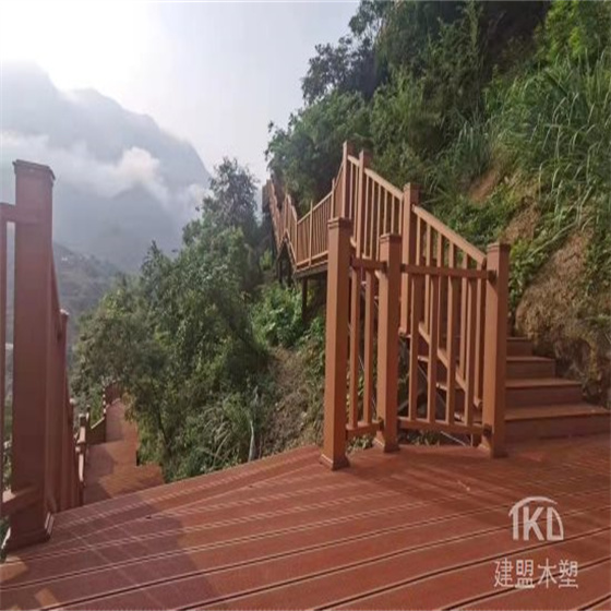 榆林景区木塑栈道