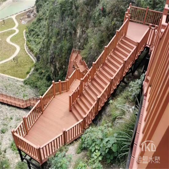 榆林景区木塑栈道施工